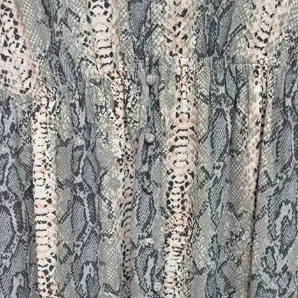 5 For $25 Buddy Love Snake Print Maxi Dress - Picture 5 of 7